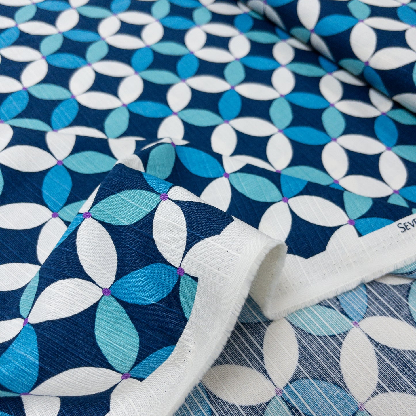 Japan | japanese coins 和風銅錢七宝竹節棉 | cotton printed sheeting 純棉