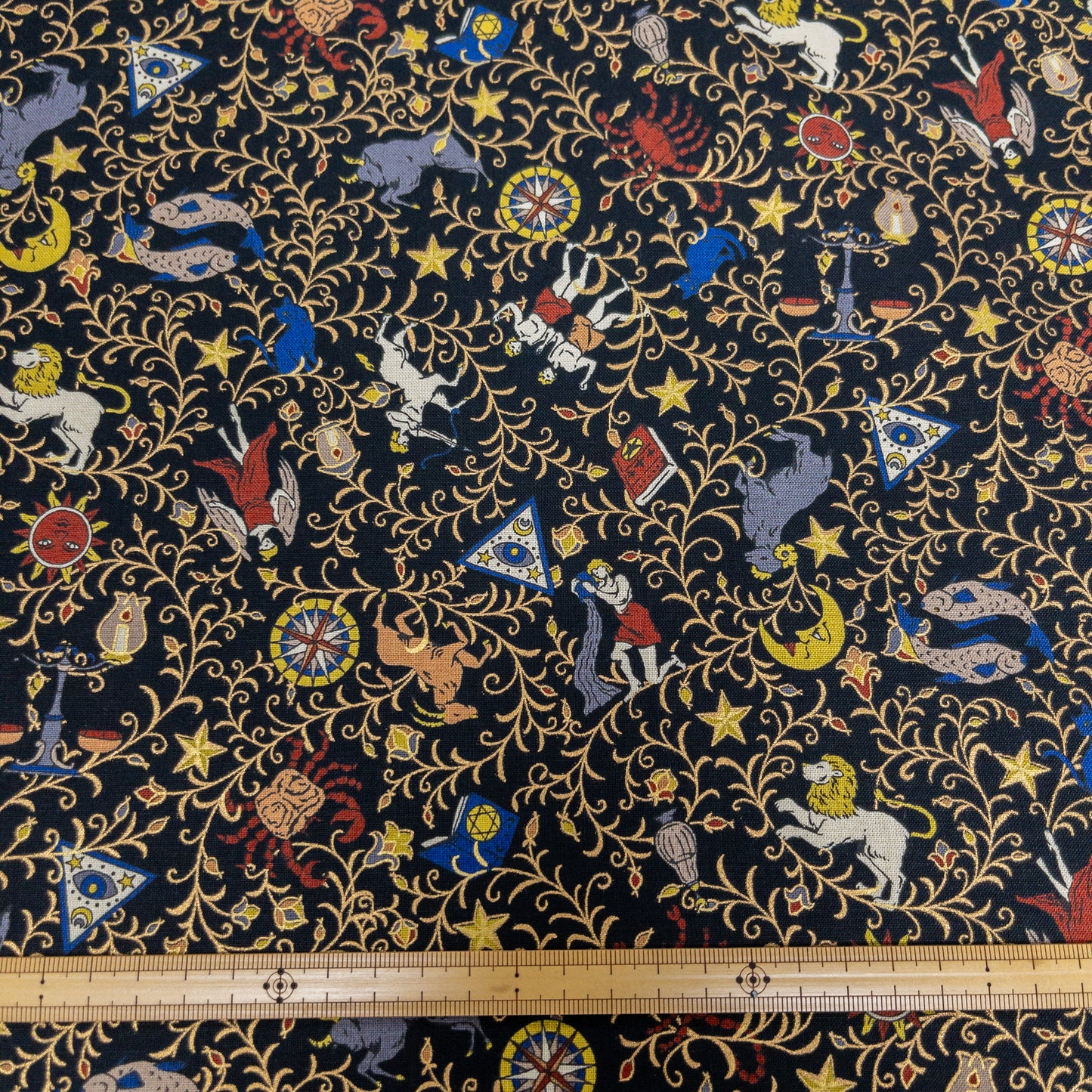 Japan | Tree of Zodiacs 星座之樹 | cotton printed sheeting 純棉
