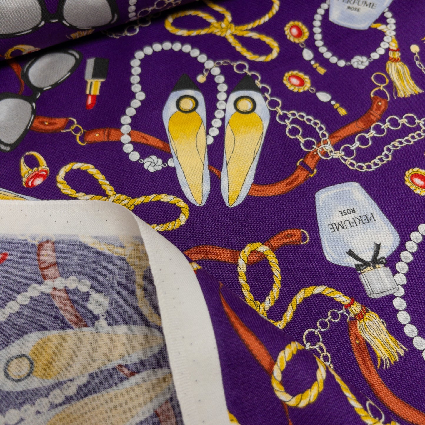 Japan | jewelry perfume 珠寶香水 | cotton printed sheeting 純棉