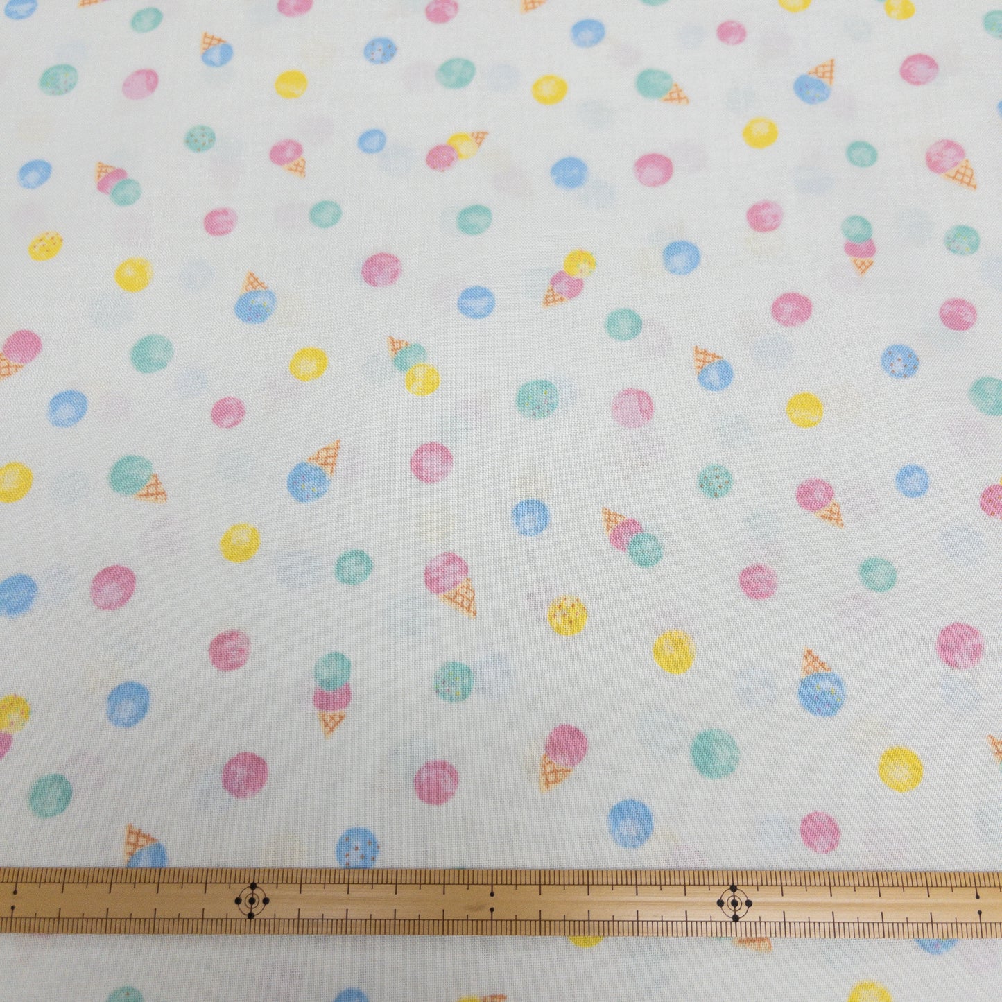 Japan | mini ice cream 迷你雪糕 | cotton printed shirting 純棉