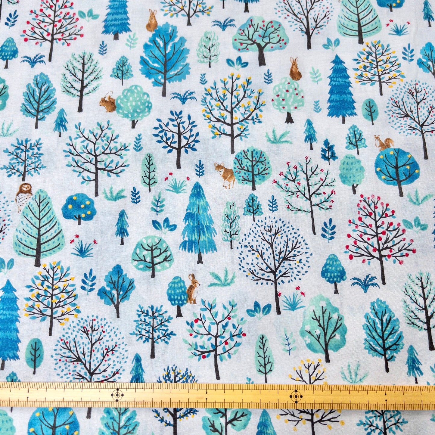 Japan | forest animals 森林動物 | cotton printed 60s 純棉