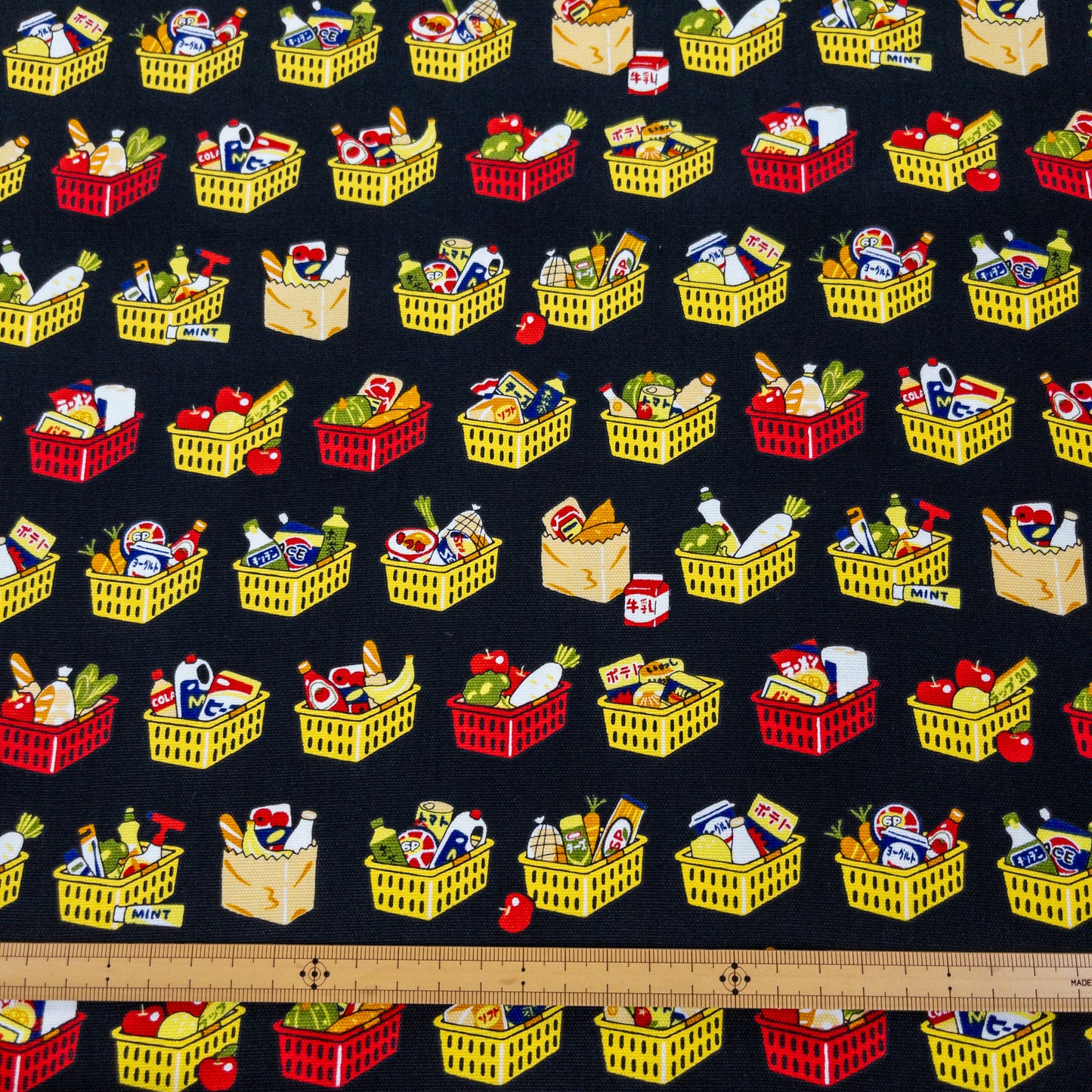Japan | supermarkets2 模擬超市2 | cotton printed oxford 純棉