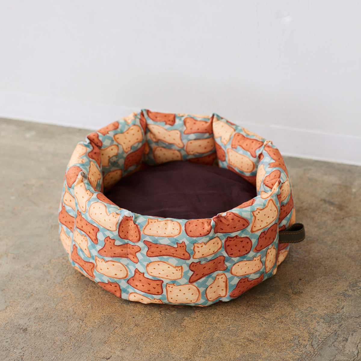 Japan | SAKAMOTO AKO 貓貓餅乾 - OYATSU | cotton printed oxford 純棉