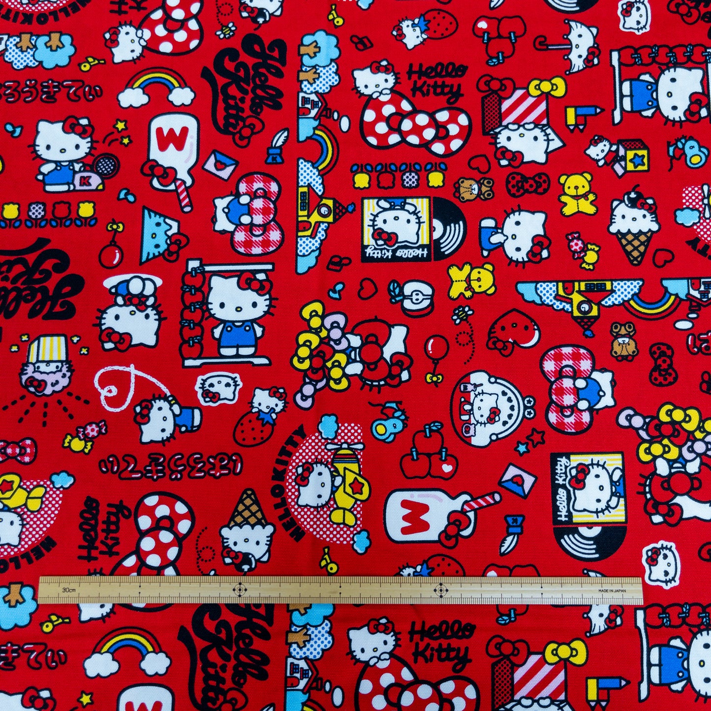 Japan | hello kitty | cotton printed oxford 純棉