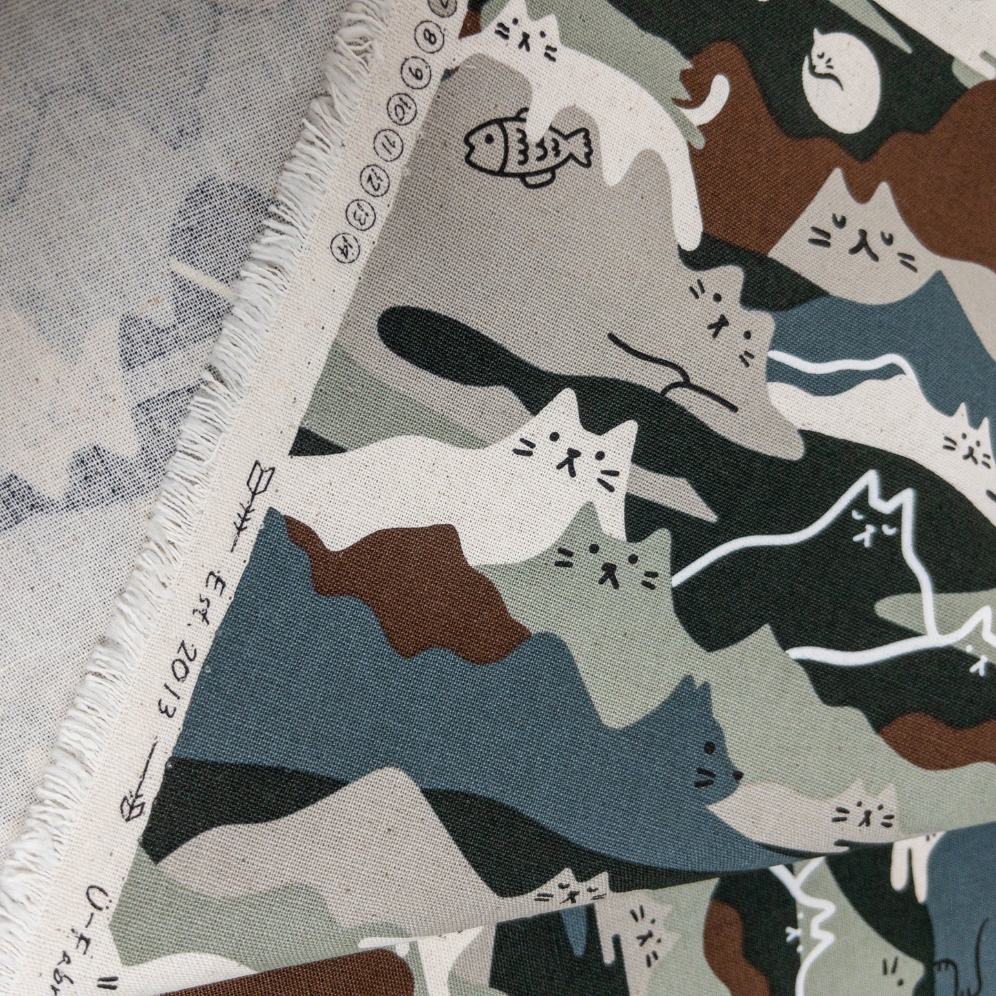 Taiwan | cat hill 貓貓山 | cotton printed oxford 純棉