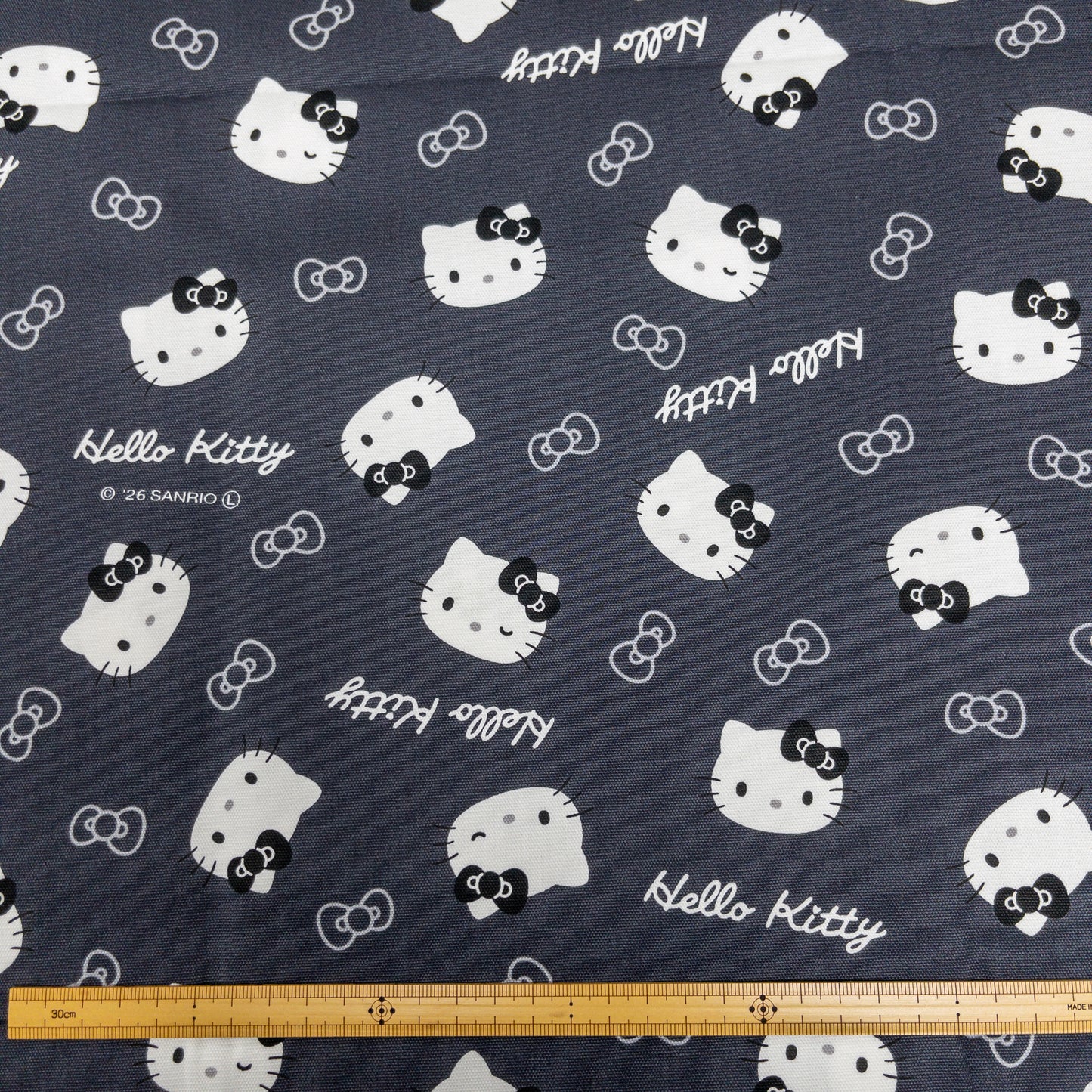 Japan | Black hello kitty | cotton printed oxford 純棉