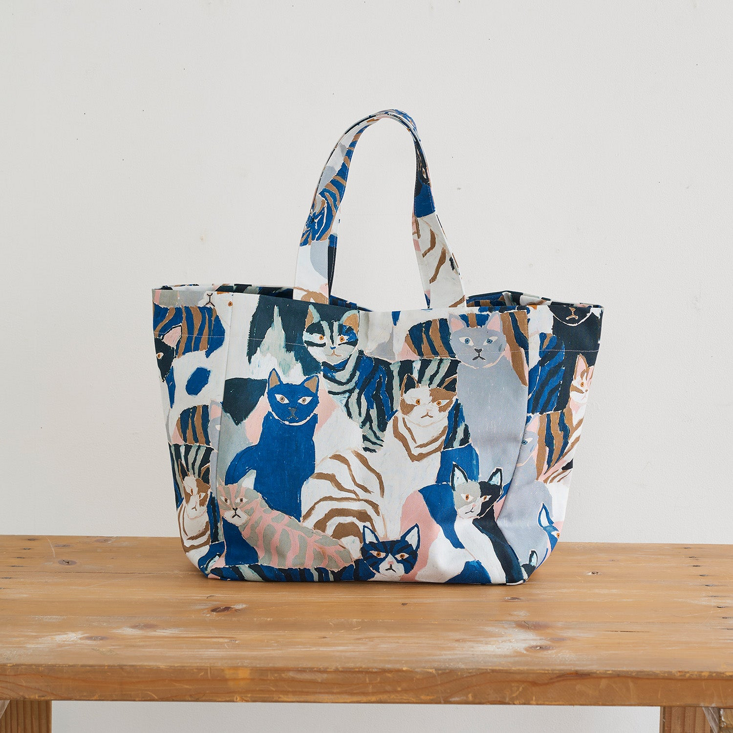 NekoNoe K from 30 SEWINGPINS | Ayano Tamuro 貓咪盛宴 | cotton printed sheeting 純棉