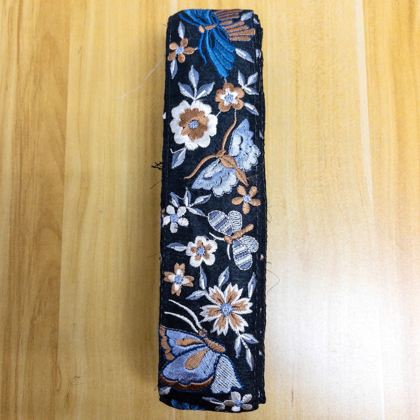 embroidery webbing 刺繡帶 | butterfly flowers 蝴蝶花朵 5cm