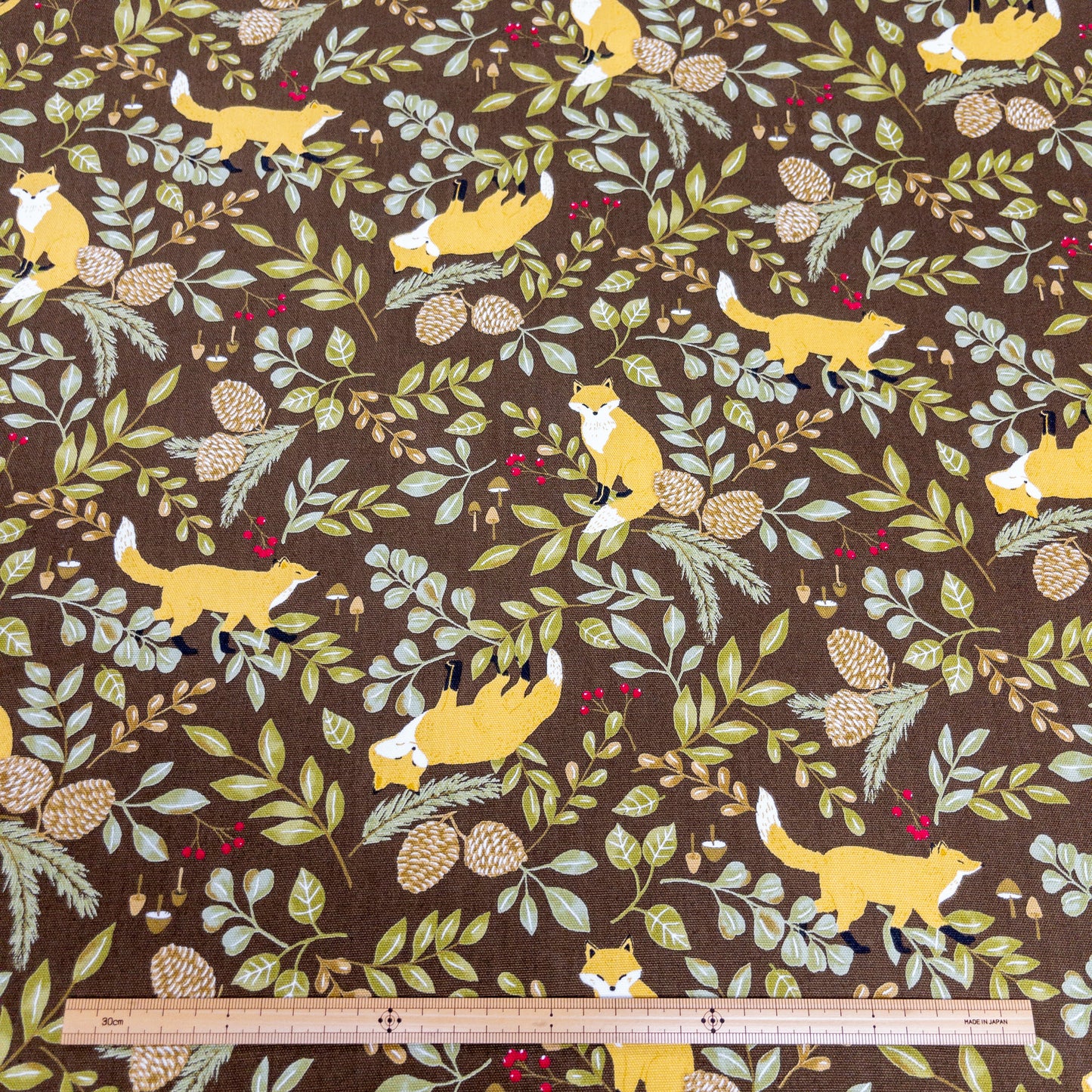 Japan | fox forest森林狐狸| cotton printed oxford 純棉