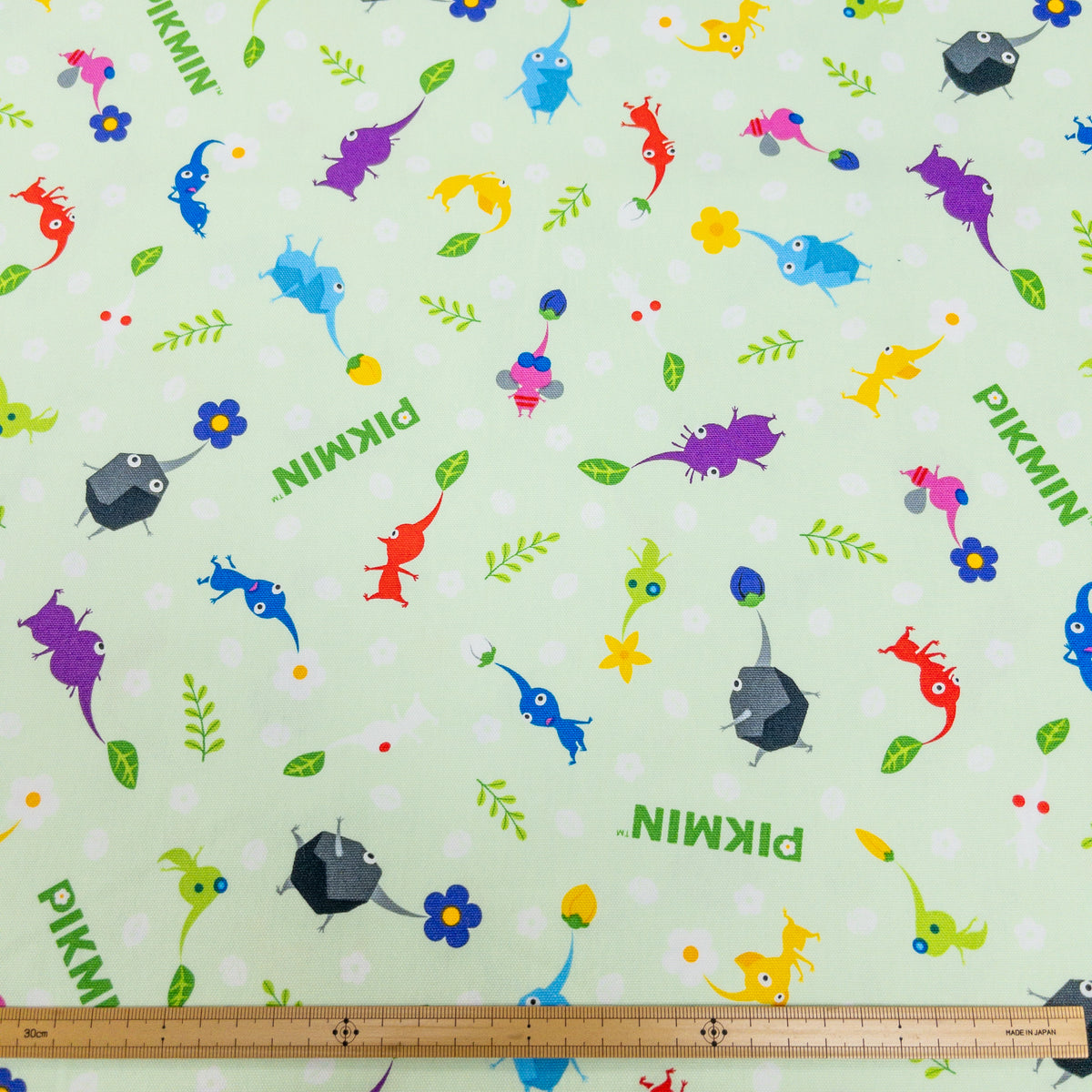 Japan | Pikmin | cotton printed oxford 純棉