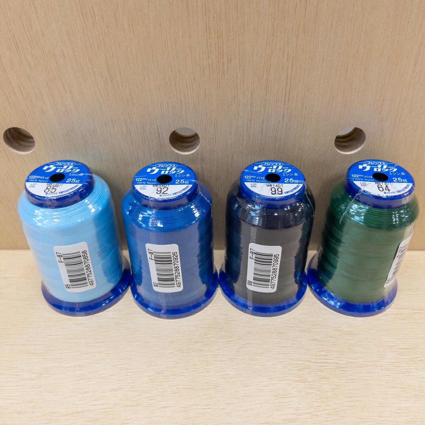 Fujix | Woollie Lock sewing thread 彈性線 QQ線 針織底線 鈒骨線 25g