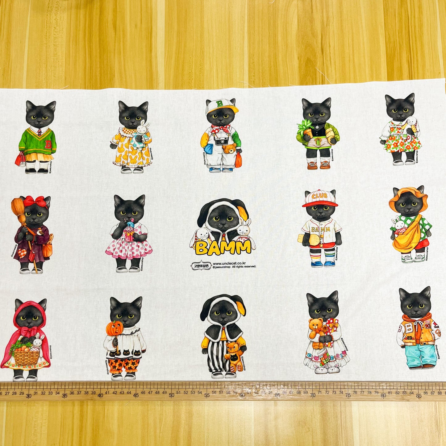 Unclecat 貓叔叔 | bamm mini | cotton linen 棉麻