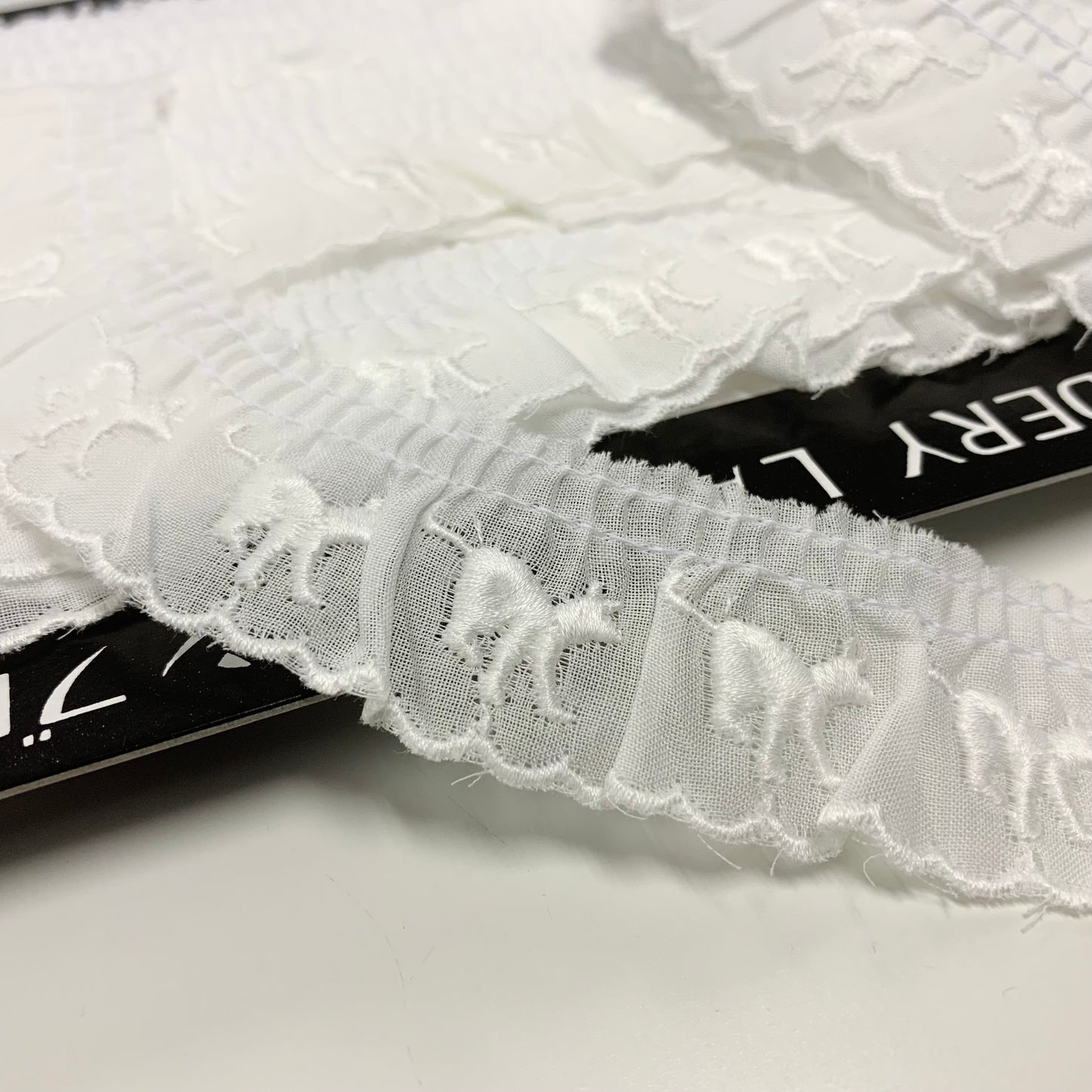 lace 蕾絲花邊 | 貓貓刺繡蕾絲花邊 No.5172