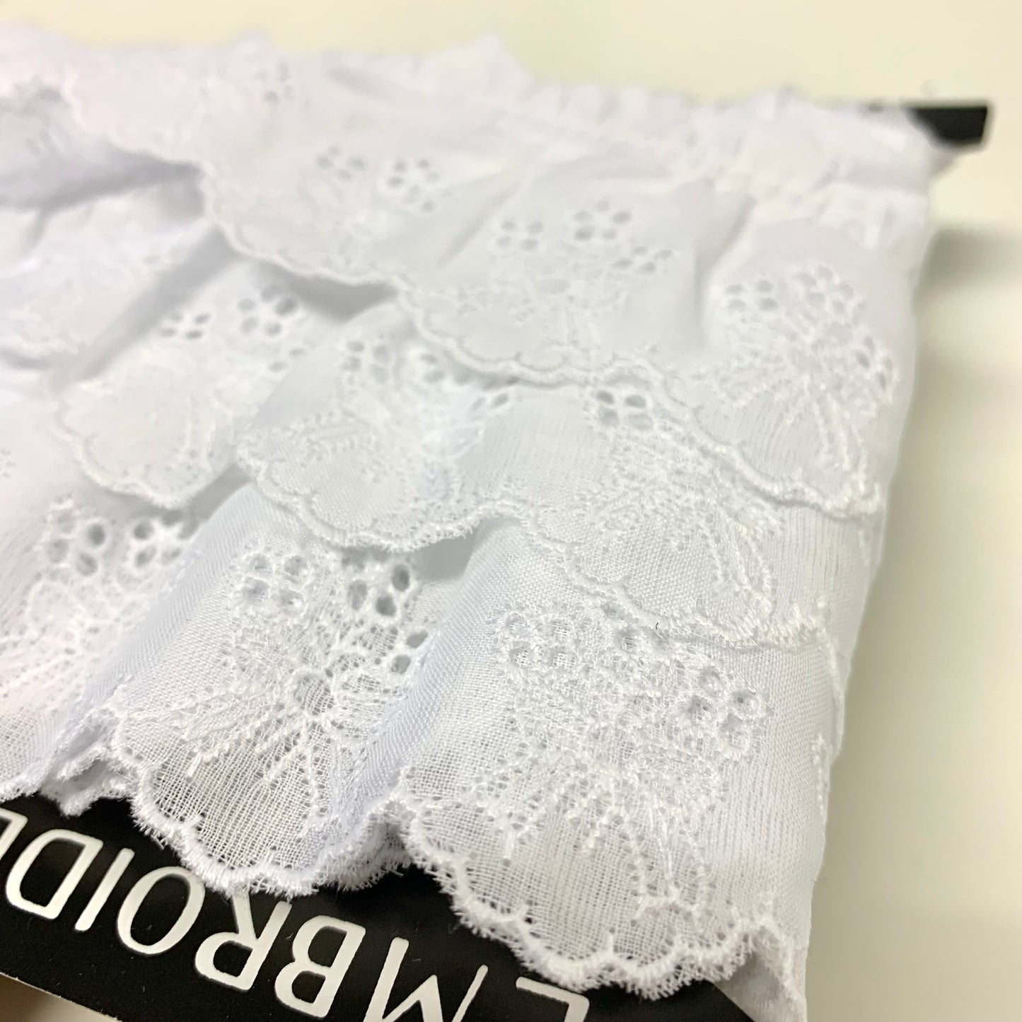 lace 蕾絲花邊 | 小花大蝴蝶結刺繡蕾絲花邊 No.5068