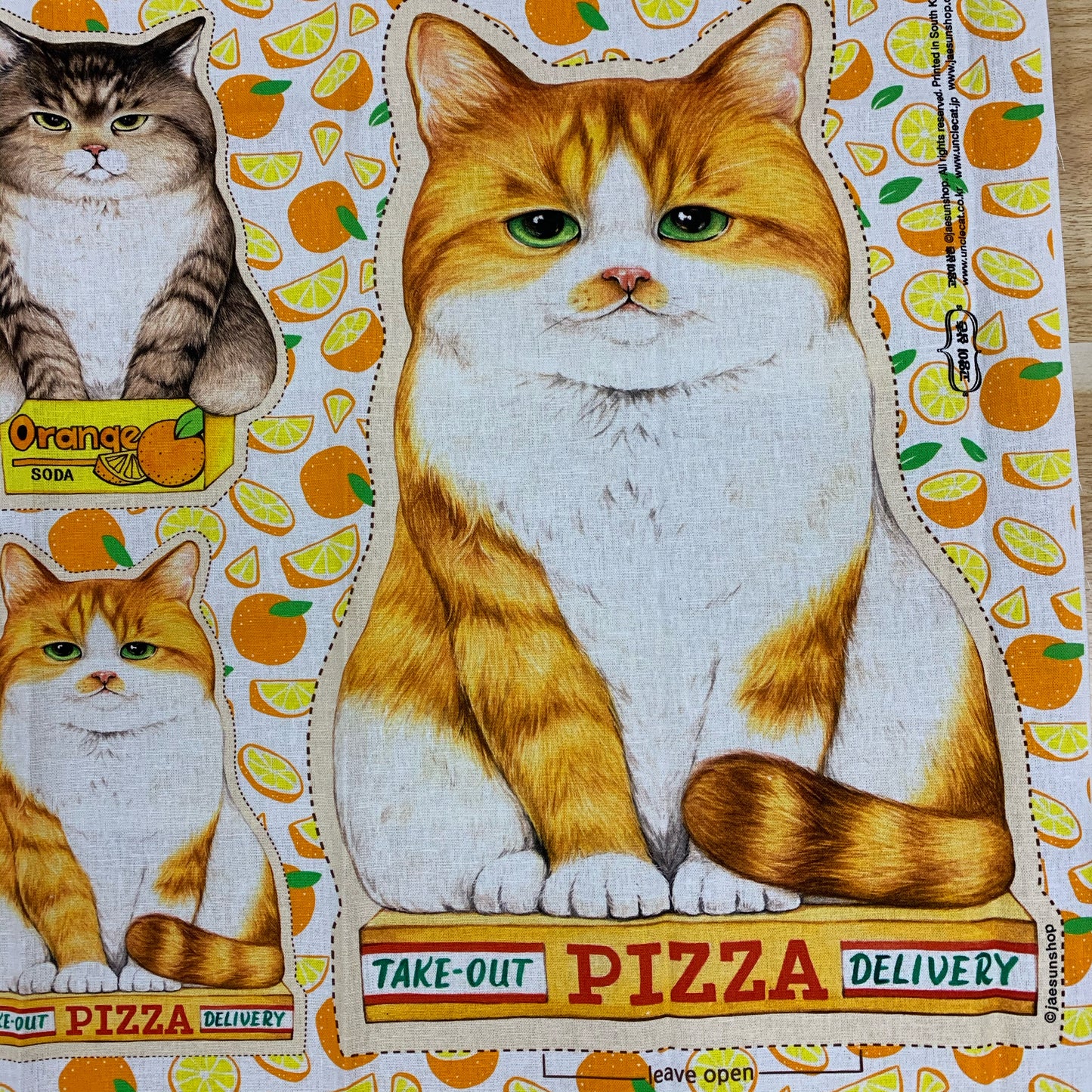 Unclecat 貓叔叔 | Two Cats Volume.5 | cotton linen 棉麻