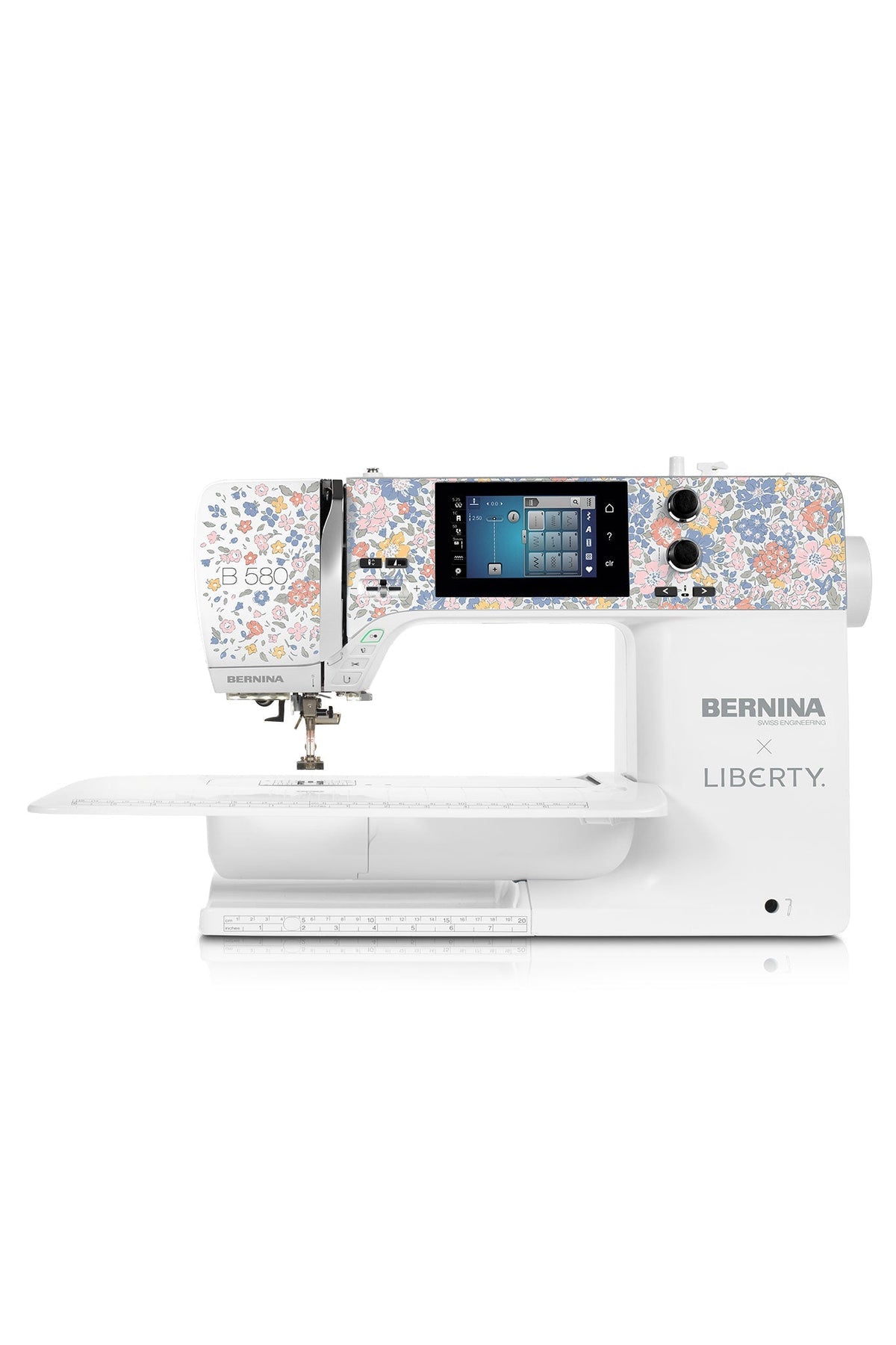 預購! 限量 瑞士BERNINA x Liberty B580 特別版高階電腦縫紉刺繡機 (轉數快/銀行轉帳/現金優惠價$39800)