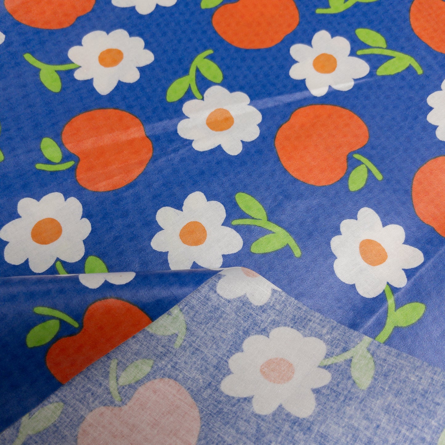 Korea | 蘋果小花 | TPU clothing waterproof fabric TPU薄膜防水