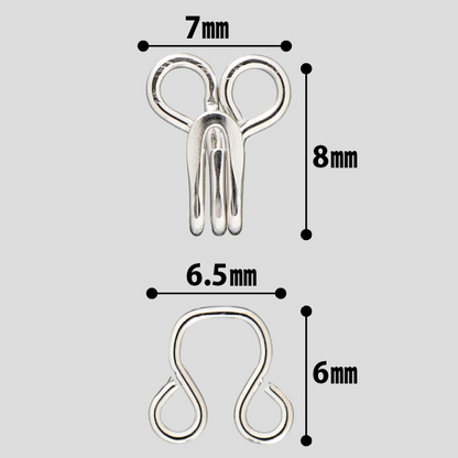 Clover sewing hook no.1 12pcs 暗勾 暗扣 no.1 12對