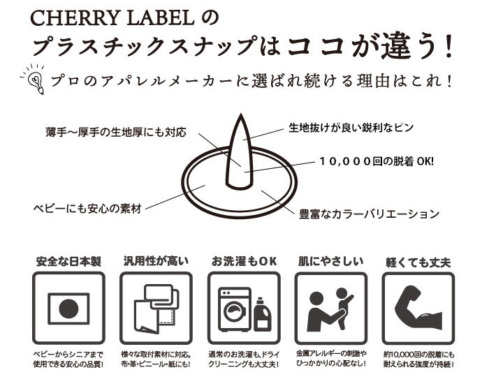 solid color rubber snap press machine button 3 colors 9mm - 100 pairs 純色機用膠啪鈕 3色 9mm - 100對 (需使用打鈕機)