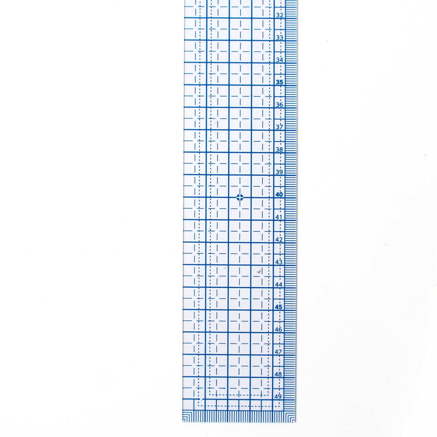 Concise square ruler 洋裁用 透明直角軟尺 L尺 50 x 15cm