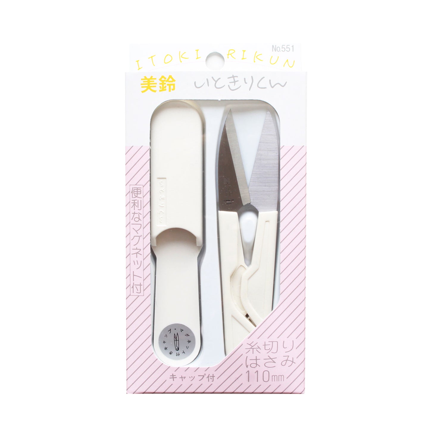 美鈴 thread snips 有蓋高碳不銹鋼線剪刀 11cm