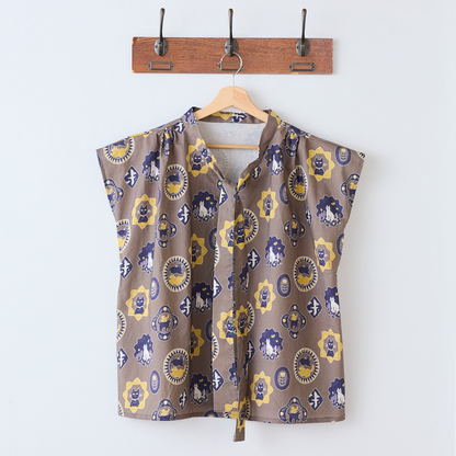 Sanae Sugimoto | Cat Days | cotton linen 棉麻