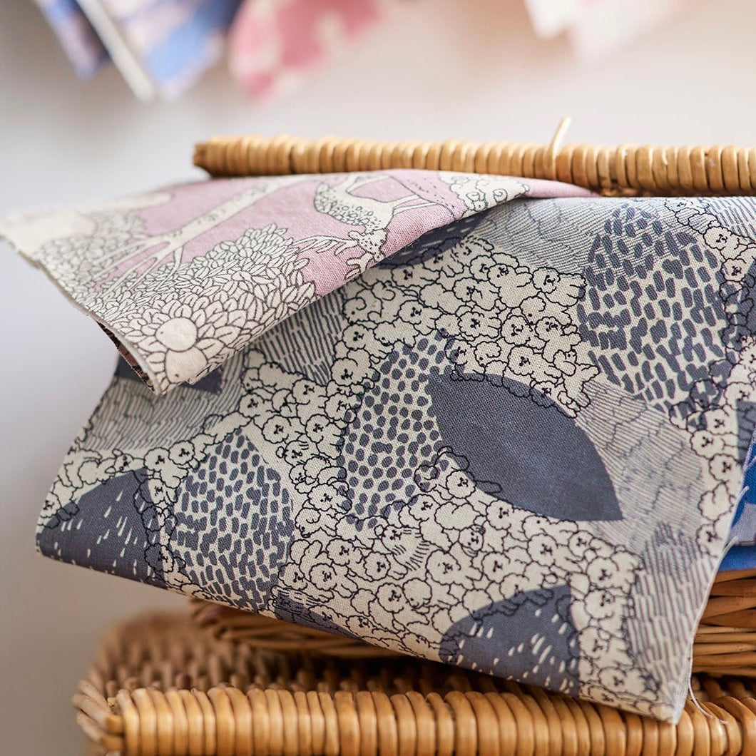 marble SUD | BichonFrise | cotton linen 棉麻