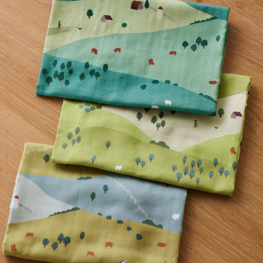 Muddy Works | farm 森林原野 | cotton double gauze 二重紗