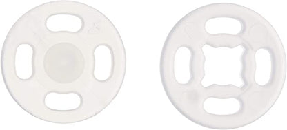 sew-on nylon invisible snap button 透明隱形啪鈕 暗扣 10mm 13mm