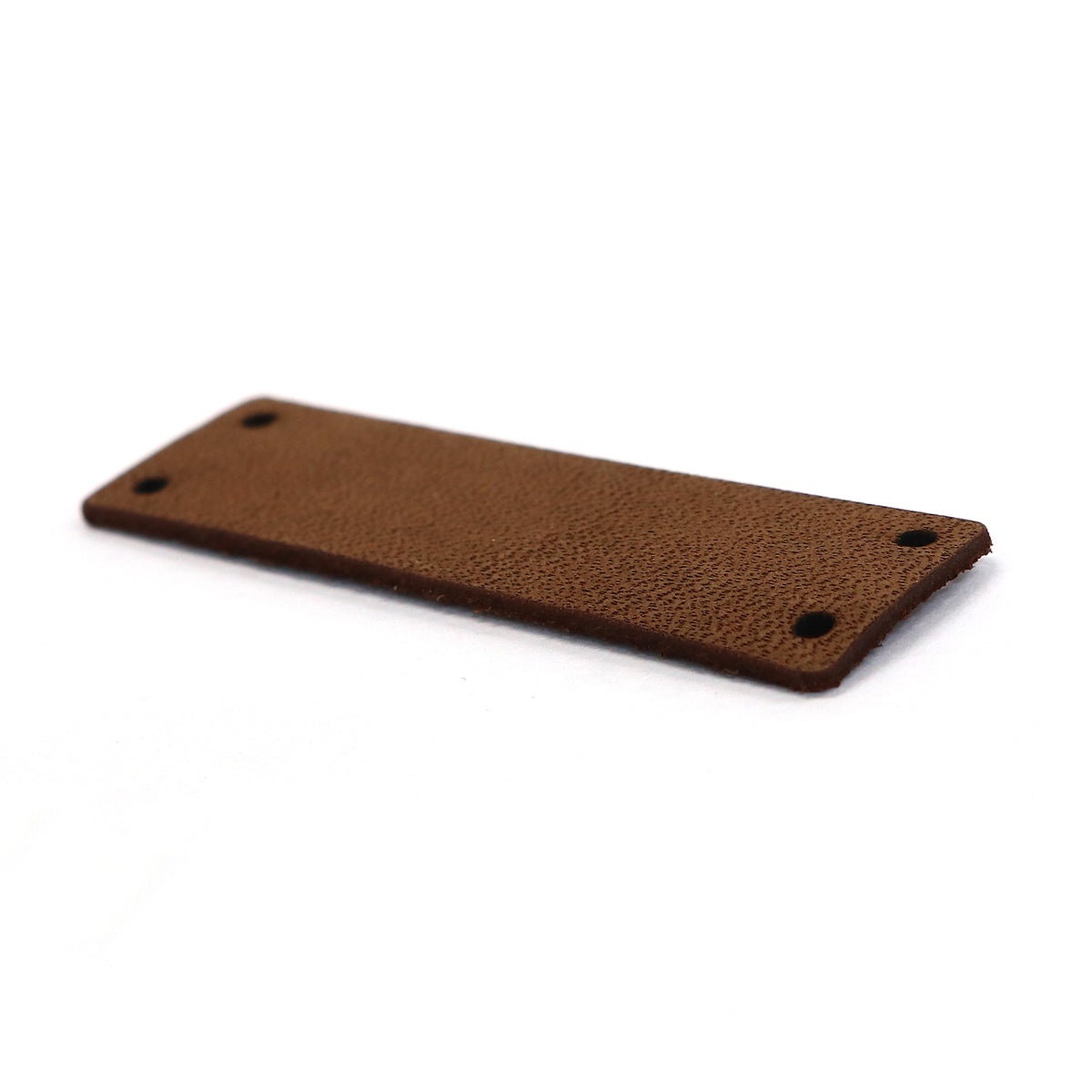 Craft Labeler Labels Leather 自製布標 深棕色皮革手作工藝標籤 - 5pcs
