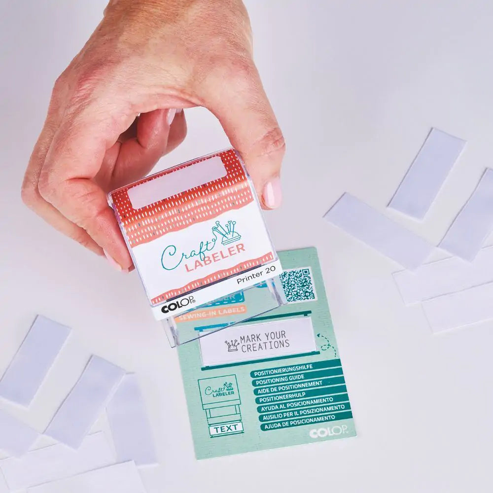 Craft Labeler Printer Set 自製布標 手作工藝標籤印表機組