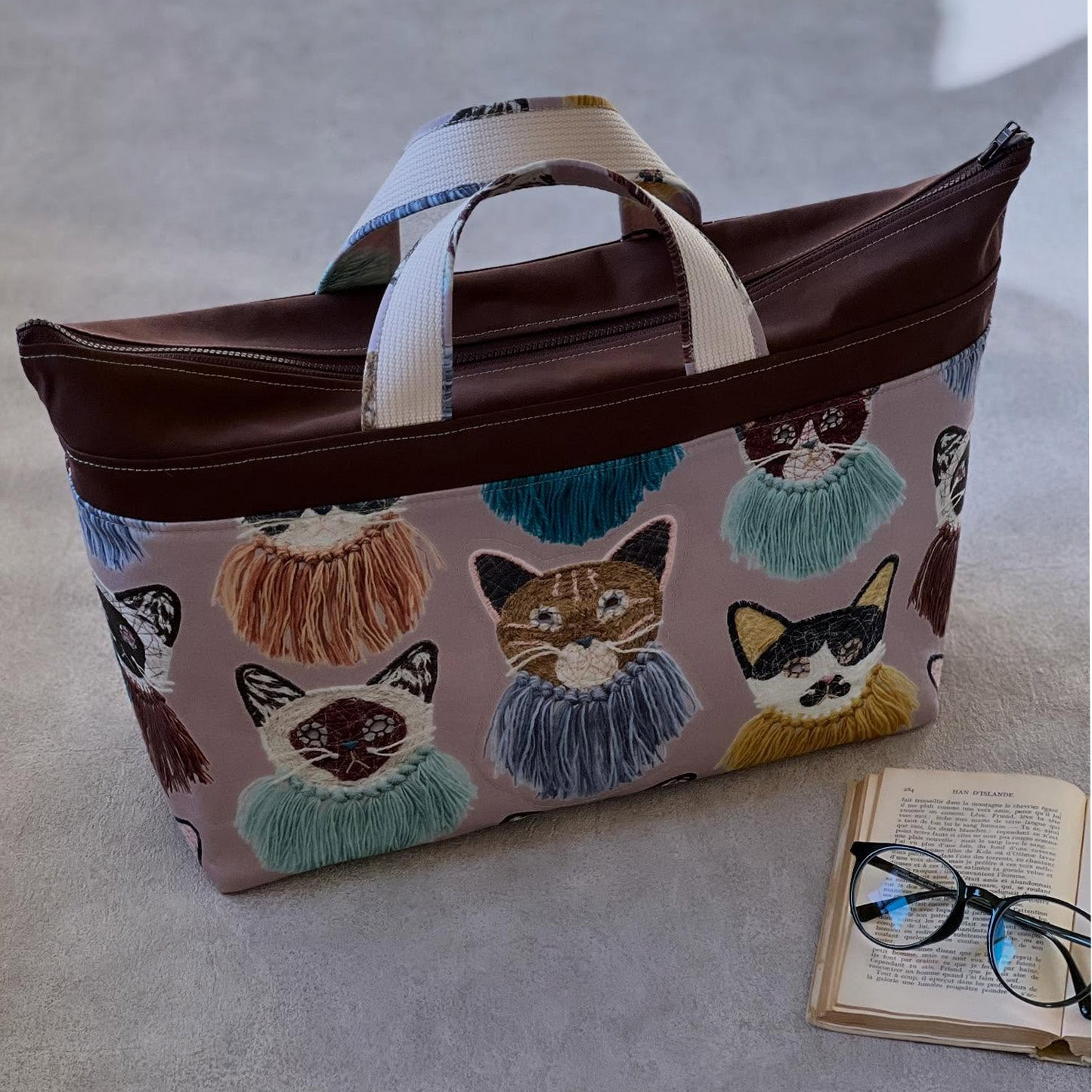 Kari Ishikawa | we are cats | cotton printed sheeting 純棉