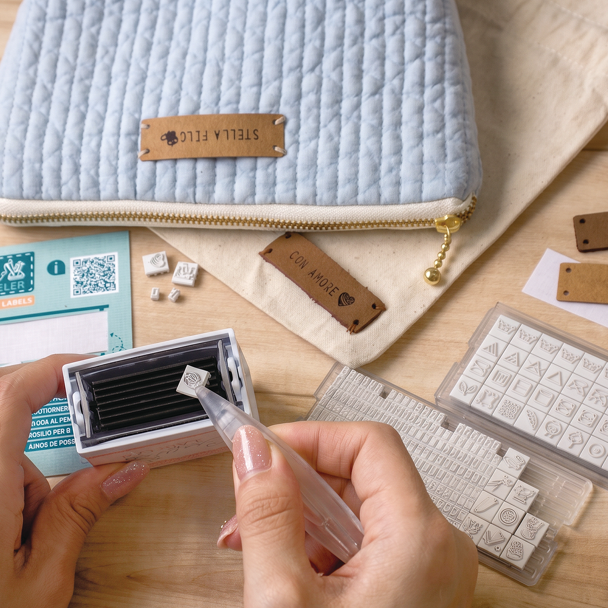 Craft Labeler Printer Set 自製布標 手作工藝標籤印表機組