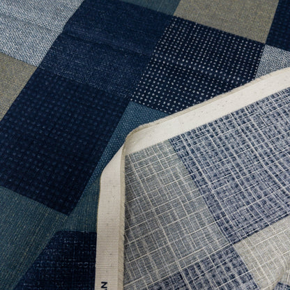 Kobayashi | japanese-style checkered quilting 和風拼格 | cotton printed dobby 純棉竹節