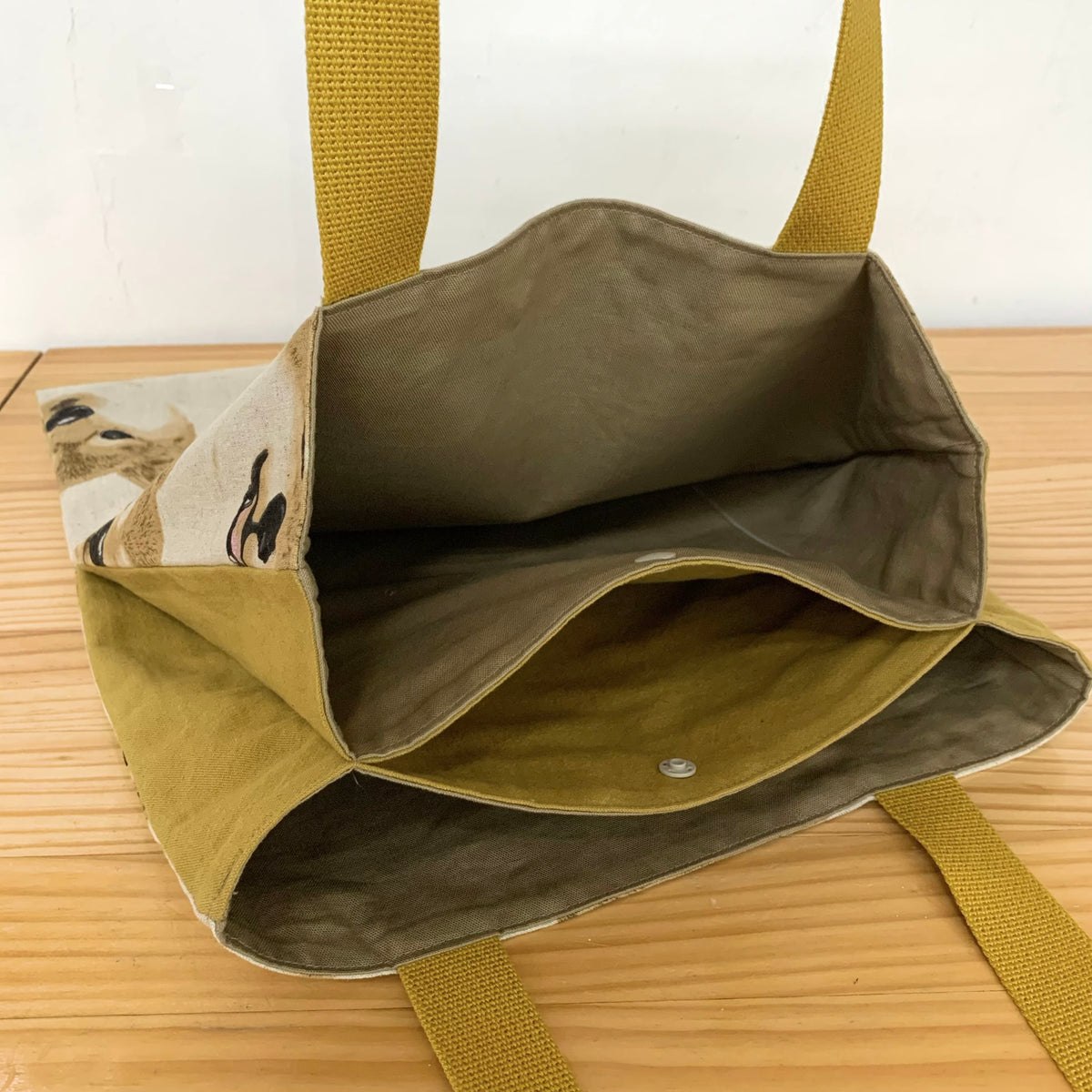 K·T SEWING｜限時推出！「三層Totebag」材料包 *送影片教學 （10月13日截單) Easy Three Pockets Totebag sewing kit (include tutorial videos)