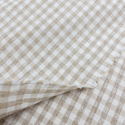 Japan | check 7mm 方格仔 | cotton yarn dyed poplin washer 先染純棉