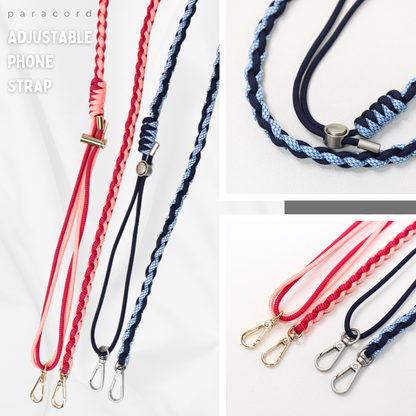 Lok Pattern│ 可調節長度 - 傘繩編織電話繩材料包DIY kit A + 教學影片