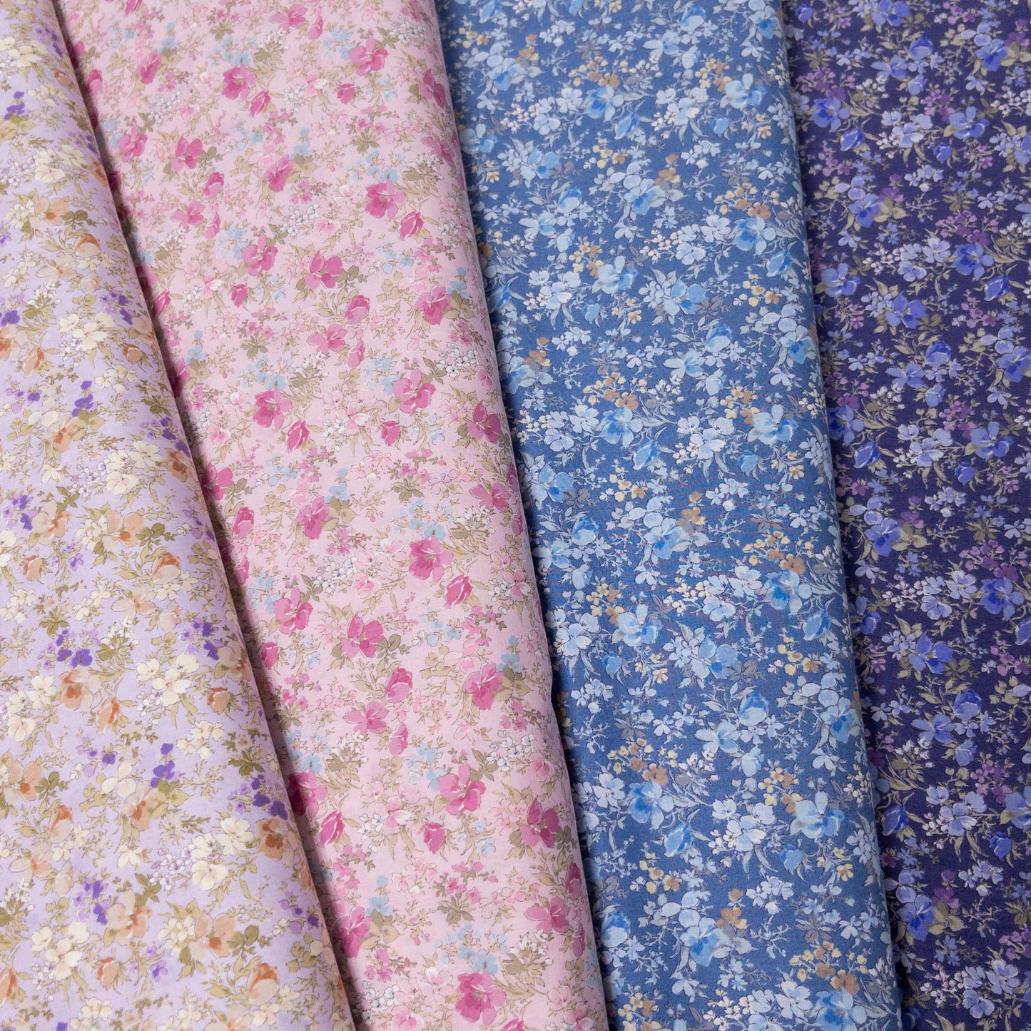 Japan | mignon flower 曼陀羅碎花 | cotton printed lawn 60s 60支薄棉