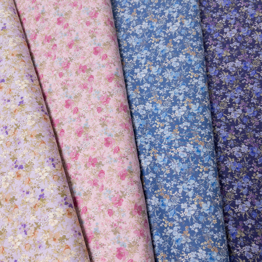 Japan | mignon flower 曼陀羅碎花 | cotton printed lawn 60s 60支薄棉