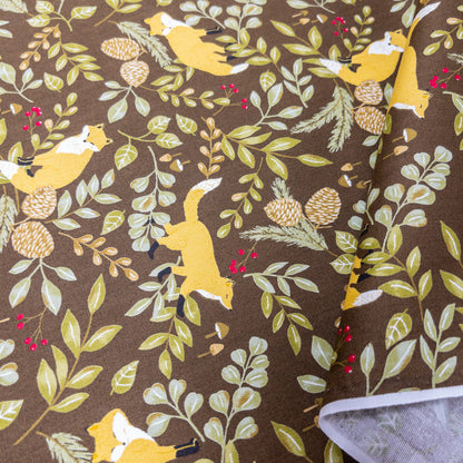 Japan | fox forest森林狐狸| cotton printed oxford 純棉