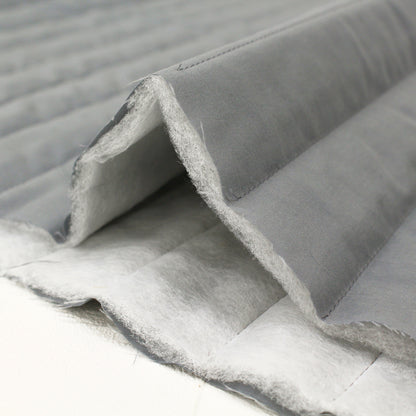Japan | stripe 間條 | water repellent quilted fabric 防潑水 微磨毛薄夾棉布