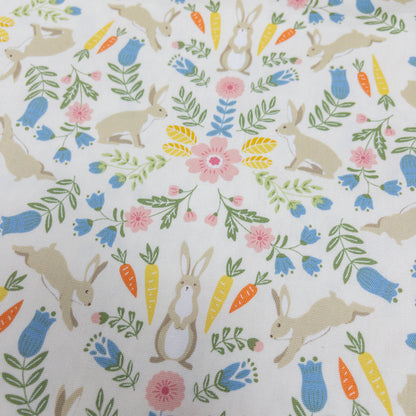 Japan | bunny forest 森林野兔| cotton printed oxford 純棉