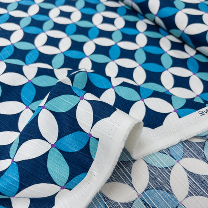 Japan | japanese coins 和風銅錢七宝竹節棉 | cotton printed sheeting 純棉