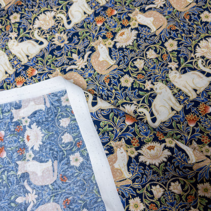 Quilt Gate | Cat relief pattern 貓貓浮雕圖案 | cotton printed sheeting 純棉