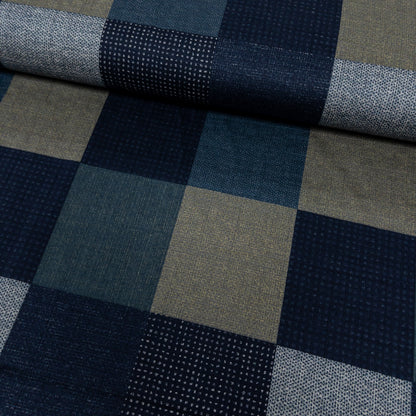 Kobayashi | japanese-style checkered quilting 和風拼格 | cotton printed dobby 純棉竹節