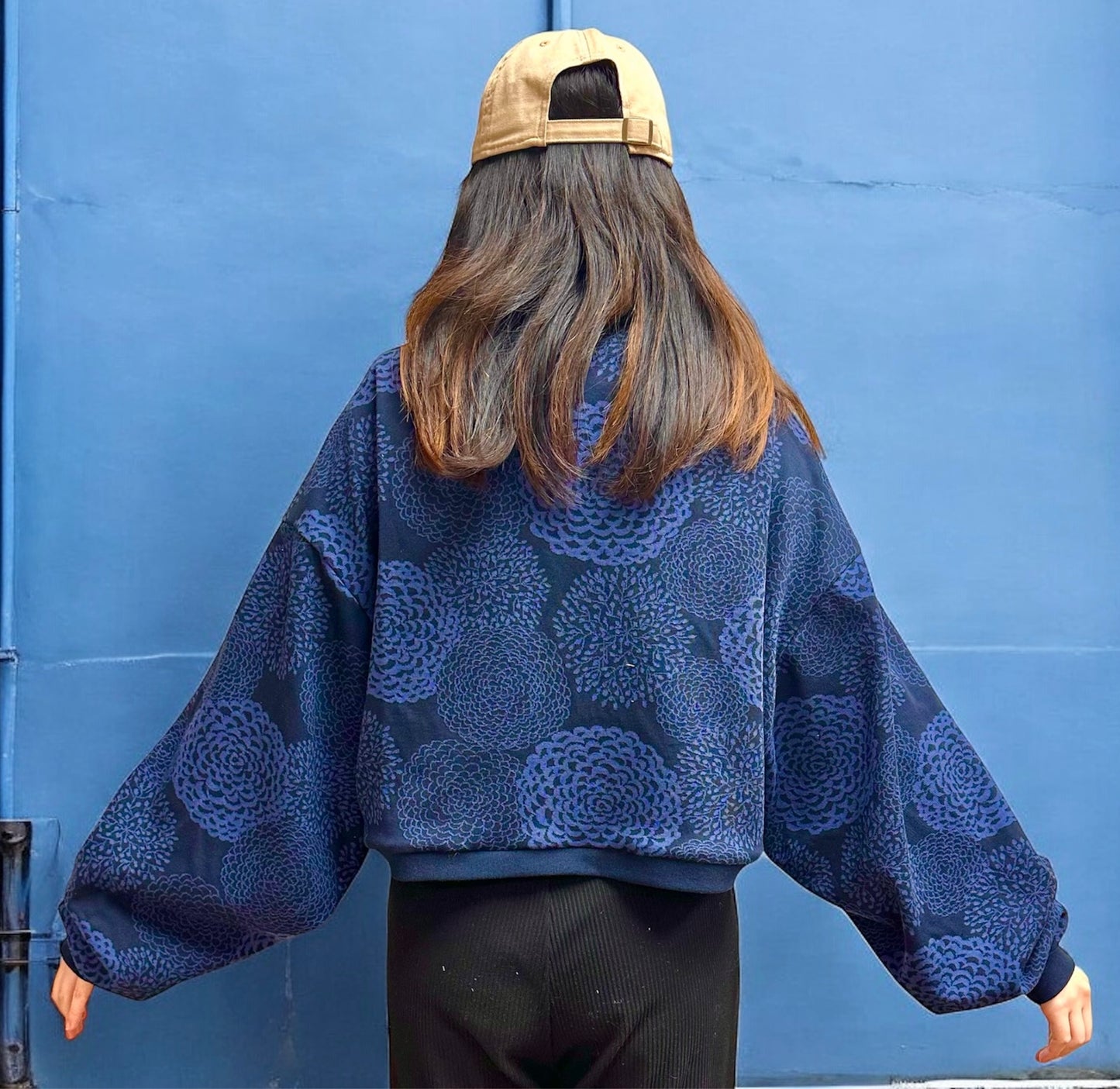 K·T Pattern | Long Sleeve Open Front Bolero Shrug 飛鼠長袖披肩外套 | pattern 紙樣(影片教學 sewing tutorial video)