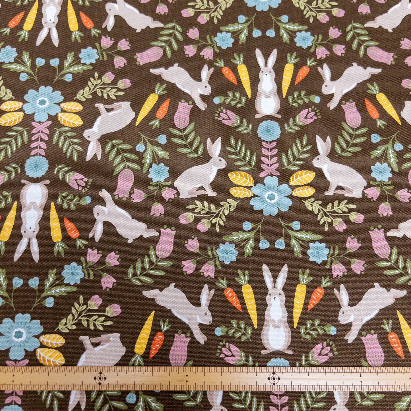 Japan | bunny forest 森林野兔| cotton printed oxford 純棉