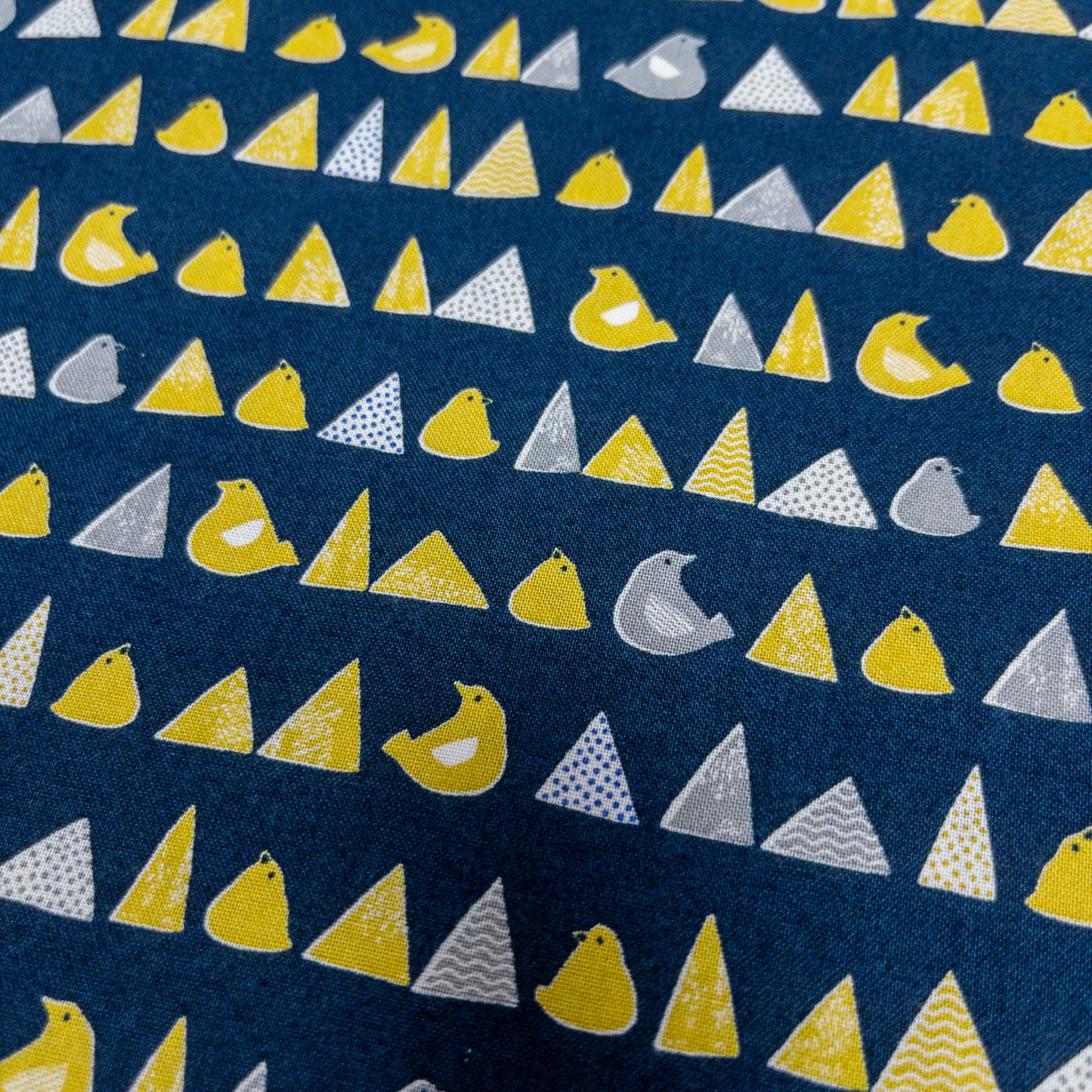 Japan | fukuoka bird cake 福岡特產小鳥 | cotton printed sheeting 純棉