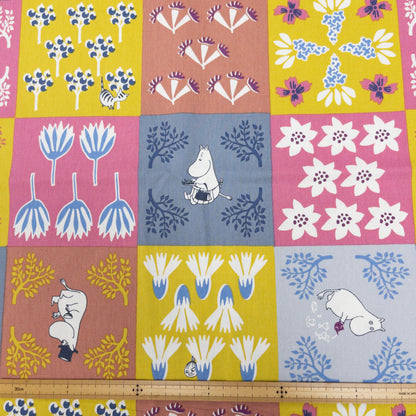 Japan | Moomin 姆明拼格 | cotton printed oxford 純棉