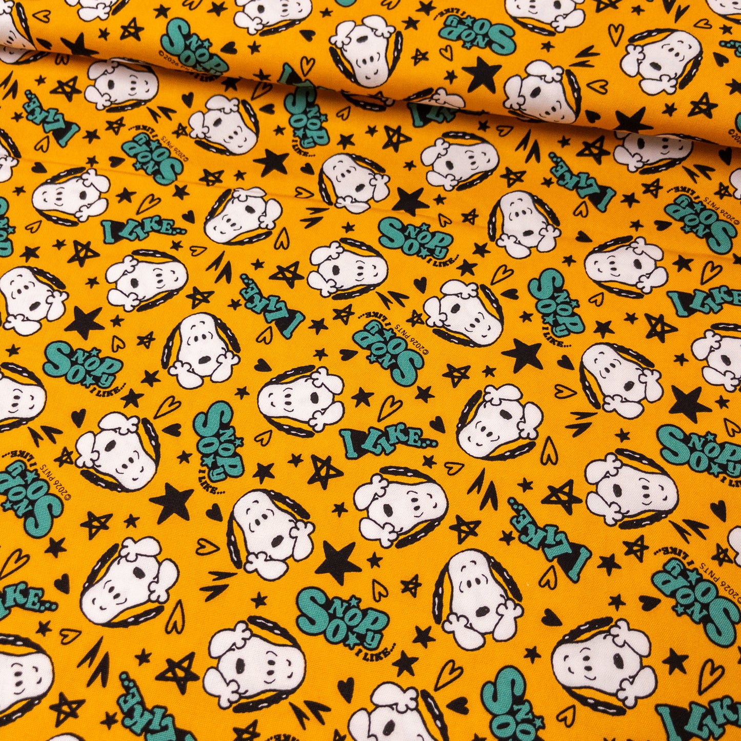 Japan | Snoopy Stars 星星史努比 | cotton printed oxford 純棉